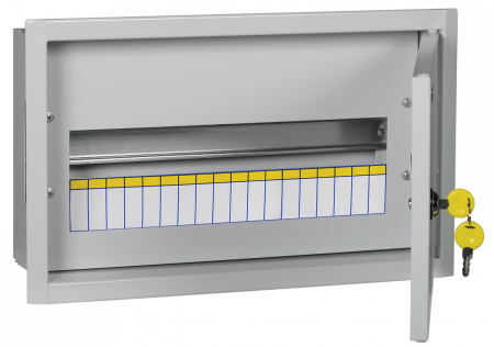 IEK TITAN 3 Корпус металлический ЩРв-18 (265х440х120мм) IP31 белый