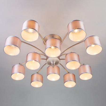 Классическая люстра 60080/12 сатин-никель Eurosvet Adagio