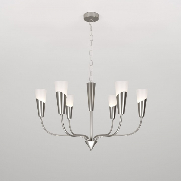 Подвесной светильник 60167/6 никель Eurosvet Rhyton
