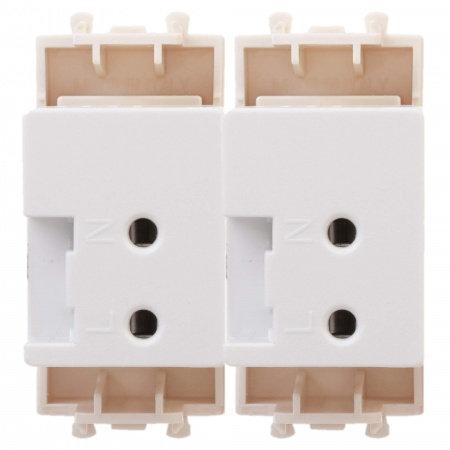 DKC Avanti Ванильная дымка Зарядное устройство USB 2.1А 2 модуля