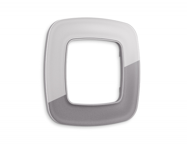 Рамка OMEGA Radian (Сталь Стекло органическое) 1-ая OF320501