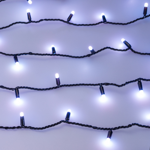 Arlight Светодиодная гирлянда ARD-STRING-CLASSIC-10000-BLACK-95LED-MILK-LIVE RGBW-DMX (24V, 10W) (Ardecoled, IP65)