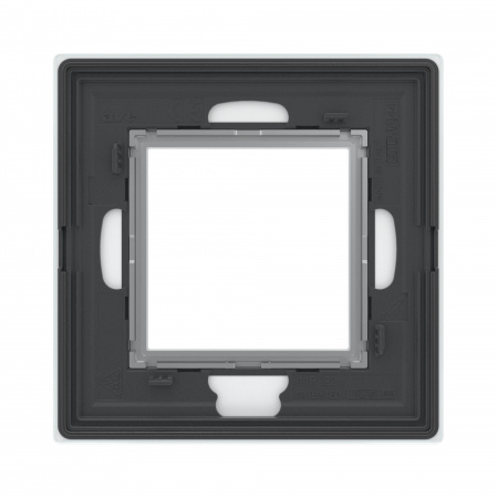 DKC Avanti Светло-Серый Стекло Рамка 2 модуля