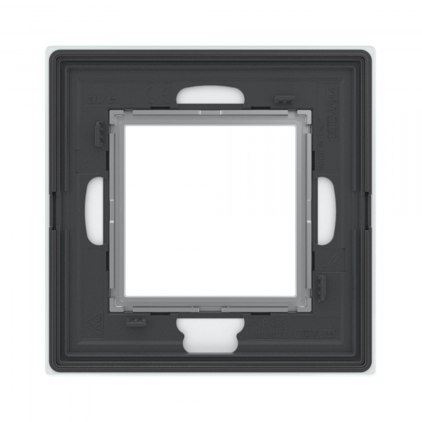 DKC Avanti Светло-Серый Стекло Рамка 2 модуля