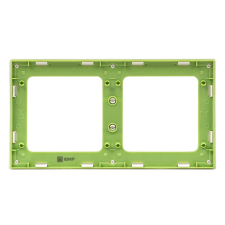 EKF PROxima Стокгольм Белый Линия зеленая Рамка 2-ая