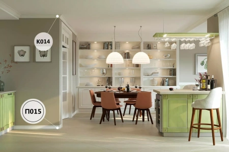 Плинтус PX015, 80х11, 2000мм, Экополимер/10