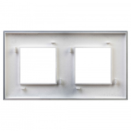 DKC Avanti Закаленная сталь Рамка 4 модуля