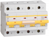 IEK KARAT Автоматический выключатель ВА47-100 4Р 100А 10кА х-ка D