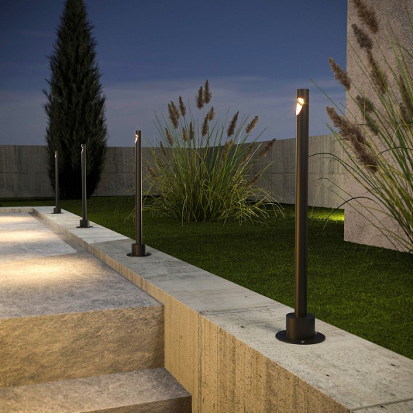 Светильник садово-парковый светодиодный Latent черный 35174/S черный Elektrostandard Latent a066695 Светильник садово-парковый светодиодный Latent черный 35174/S черный Elektrostandard Latent a066695