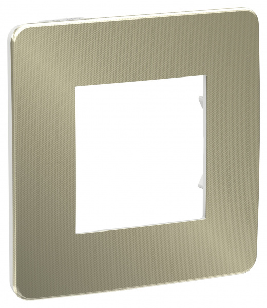 SE Unica Studio Бронза/Белая Рамка 1-ная