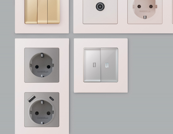 Рамка ALFA Techno (Жемчуг) 5-ая AF220205