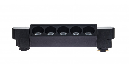 Трековый линейный светильник направленного света Skylite HSBL_0025 Однофазный, 213мм-3000К, чёрный