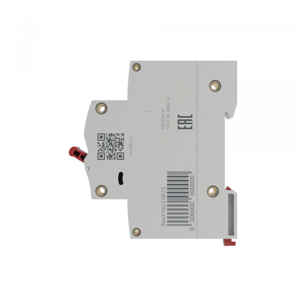 DKC Автоматический выключатель модульный YON max типа MD125H, 10кА, 1 полюс, хар-ка D, 63А