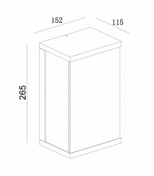 Настенный светильник (бра) O021WL-L10B4K Maytoni Baker Street