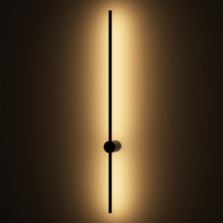 DK5014-BK Бра 1000 мм, 3000К, IP20, 12 Вт, черный, алюминий