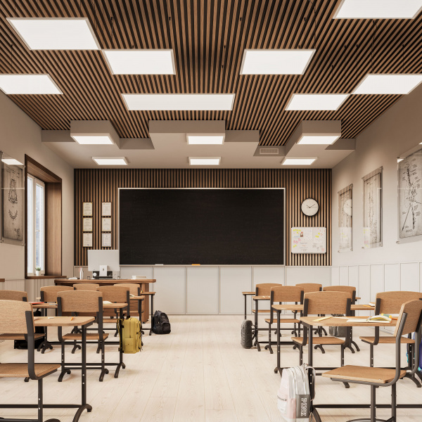 Панель IM-EMERGENCY-3H-S600x600-40W Day4000 (WH, 120 deg, 230V) (Arlight, IP40 Металл, 2 года)