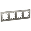 SE AtlasDesign Сталь Рамка 4-ая, универсальная