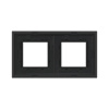 DKC Avanti Черный Стекло Рамка 4 модуля