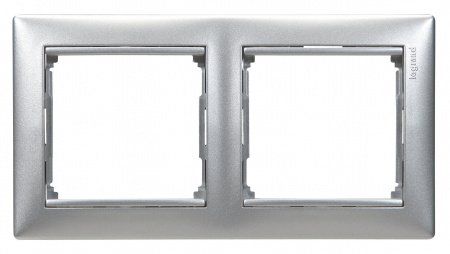 Legrand Valena Алюминий Рамка 2-ая гориз