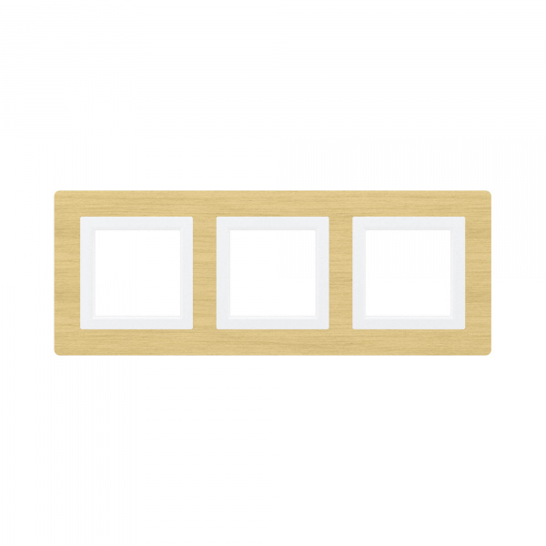 DKC Avanti Беленый дуб Дерево Рамка 6 модулей