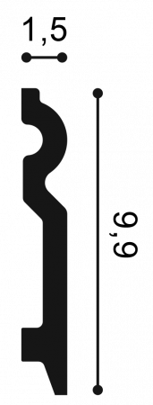 SX137 плинтус гибкий