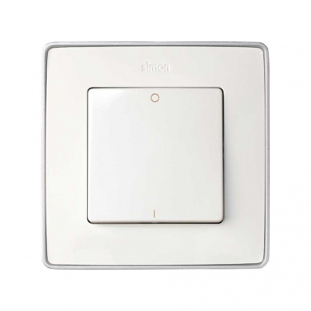 Simon 82 Белая Клавиша 1-ая для 2-полюсного выкл 16 А