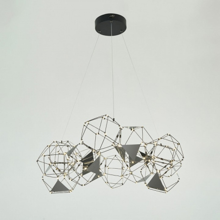 Подвесной светильник 90369/12 черный жемчуг Eurosvet Uma