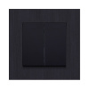 Рамка 1-постовая, черный Kollinger Reflex AL RA1BK