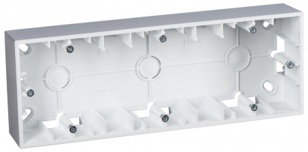 Simon 15 Алюминий Коробка 3-ая для наружного монтажа