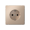 Systeme Electric ArtGallery Песочный Розетка с заземлением, 16А, механизм