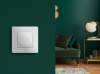 Legrand Etika Белый Светорегулятор поворотный, 300Вт, без нейтрали