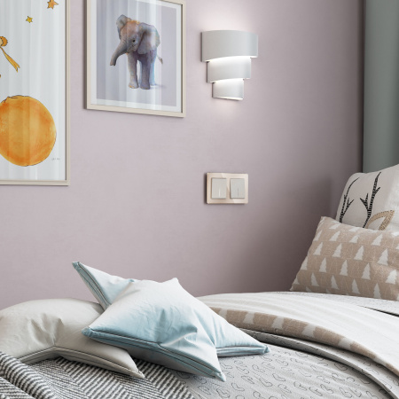 Рамка из акрила на 2 поста Acrylic айвори W0022743