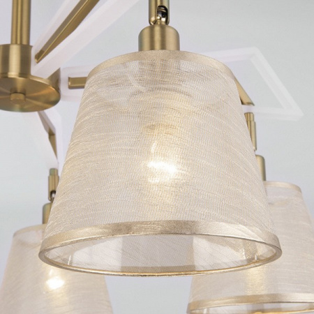 Потолочная люстра 60082/5 золотая бронза Eurosvet Alicante