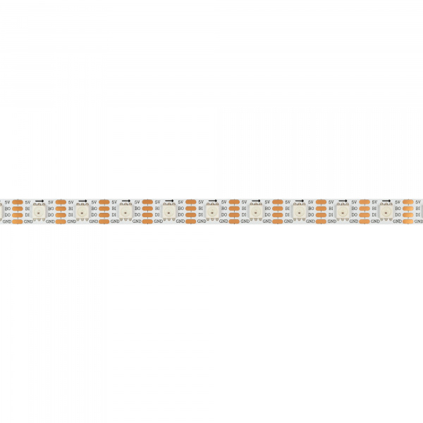 Arlight Лента SPI-B60-10mm 5V RGB-PX1-BPT (12 W/m, IP20, 5060, 5m) (бегущий огонь)