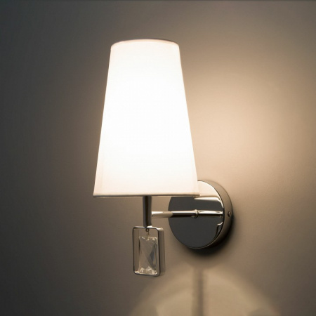 Бра в классическом стиле 60137/1 хром Eurosvet Milazzo