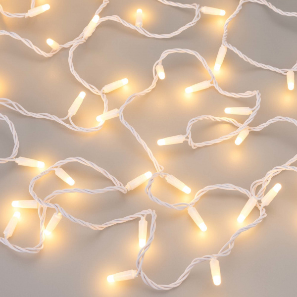Arlight Светодиодная гирлянда ARD-STRING-CLASSIC-10000-WHITE-100LED-MILK-STD Warm (230V, 7W) (Ardecoled, IP65)