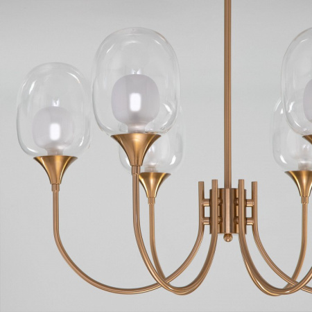 Подвесной светильник 70217/6 латунь Eurosvet Spritz