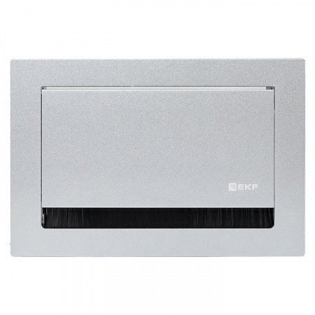 EKF PROxima Встраиваемый настольный лючок, 4 модуля, C-Line