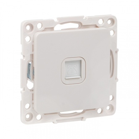 EKF PROxima Стокгольм Белый Розетка RJ-11