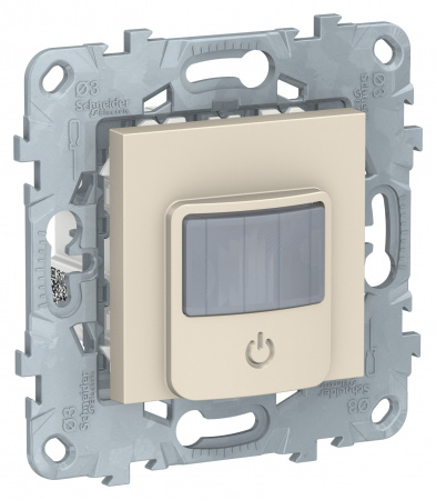 SE Unica New Беж Датчик движения с выключателем, 10А,