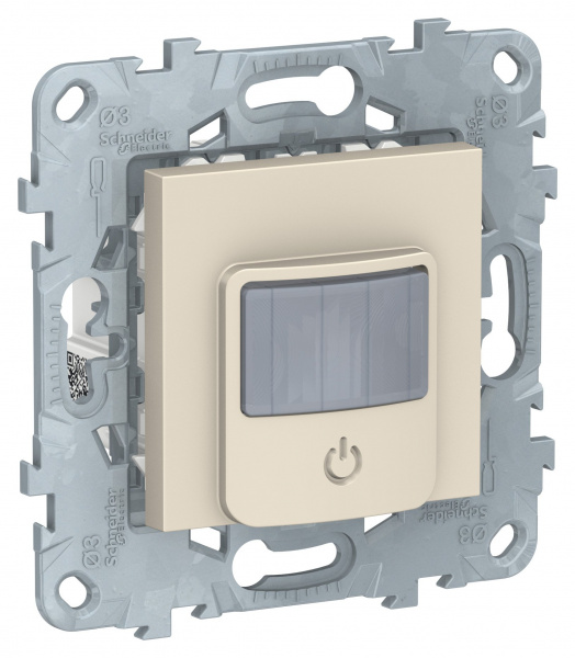 SE Unica New Беж Датчик движения с выключателем, 10А,