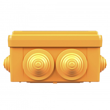 DKC Коробка пластиковая FS с кабельными вводами и клеммниками, IP55, 100х100х50 мм, 6р, 450V, 6A, 4 мм2