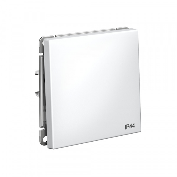 Systeme Electric ArtGallery Белый Переключатель 1-клавишный IP44, 10АХ, механизм, быстрозажим. клем.