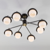 Потолочная люстра в стиле лофт 70106/8 черный Eurosvet Nocciola