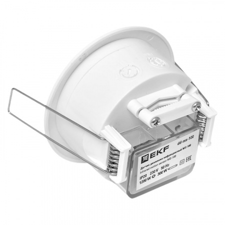EKF PROxima ИК датчик движения встраив. 1200Вт 360гр. до 6м IP20