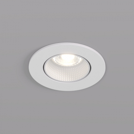 DK3061-WH Встраиваемый светильник, IP 20, 10 Вт, GU5.3, LED, белый/белый, пластик