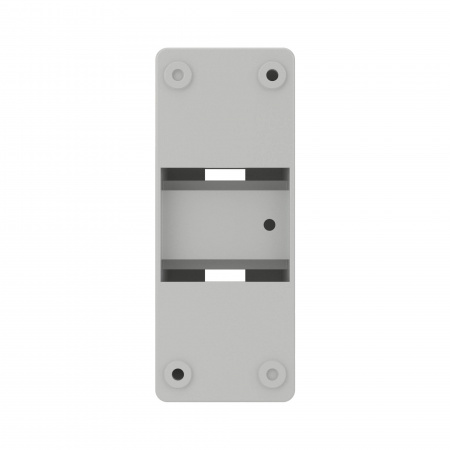 DKC Щиток настенный, ral 7035, без крышки, 2мод.