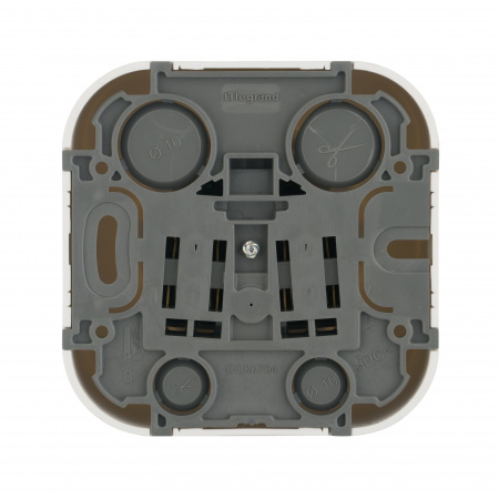 Legrand Quteo Белый Розетка с/з с шт