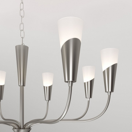 Подвесной светильник 60167/8 никель Eurosvet Rhyton