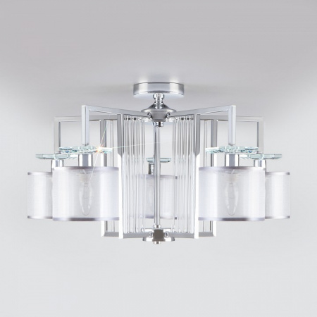 Умный потолочный светильник 60123/5 хром Eurosvet Fargo